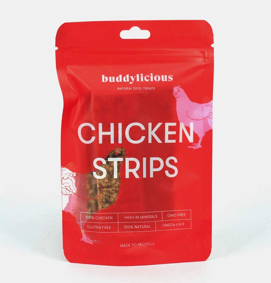 Buddylicious 100% Natural Chicken Strips Dog Treats