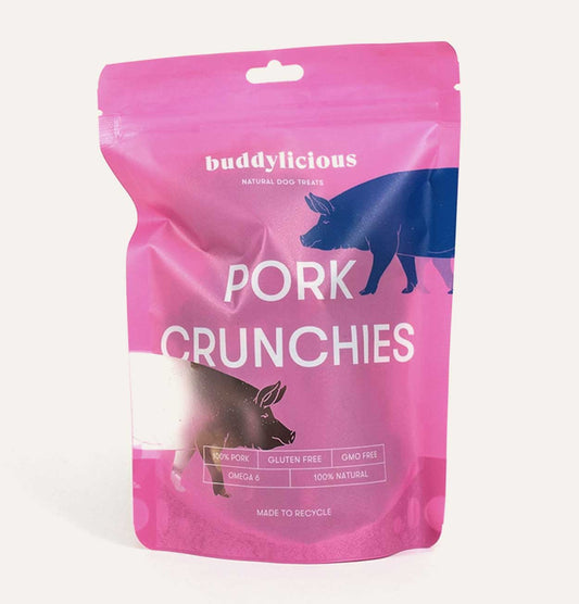 Buddylicious 100% Natural Pork Crunchies Dog Treats