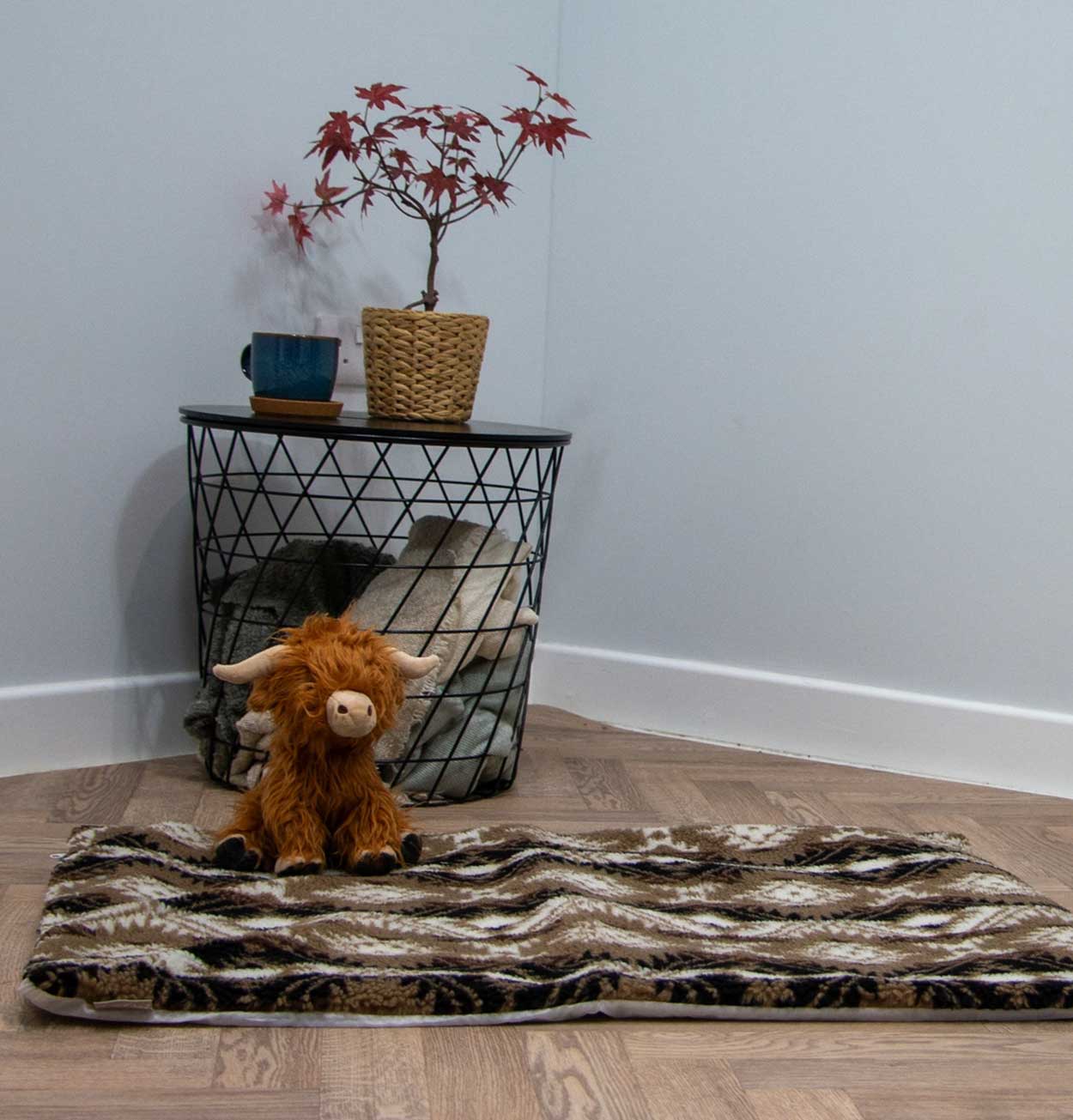 Heritage Fergus Highland Cow – Eco-Friendly Plush Dog Toy