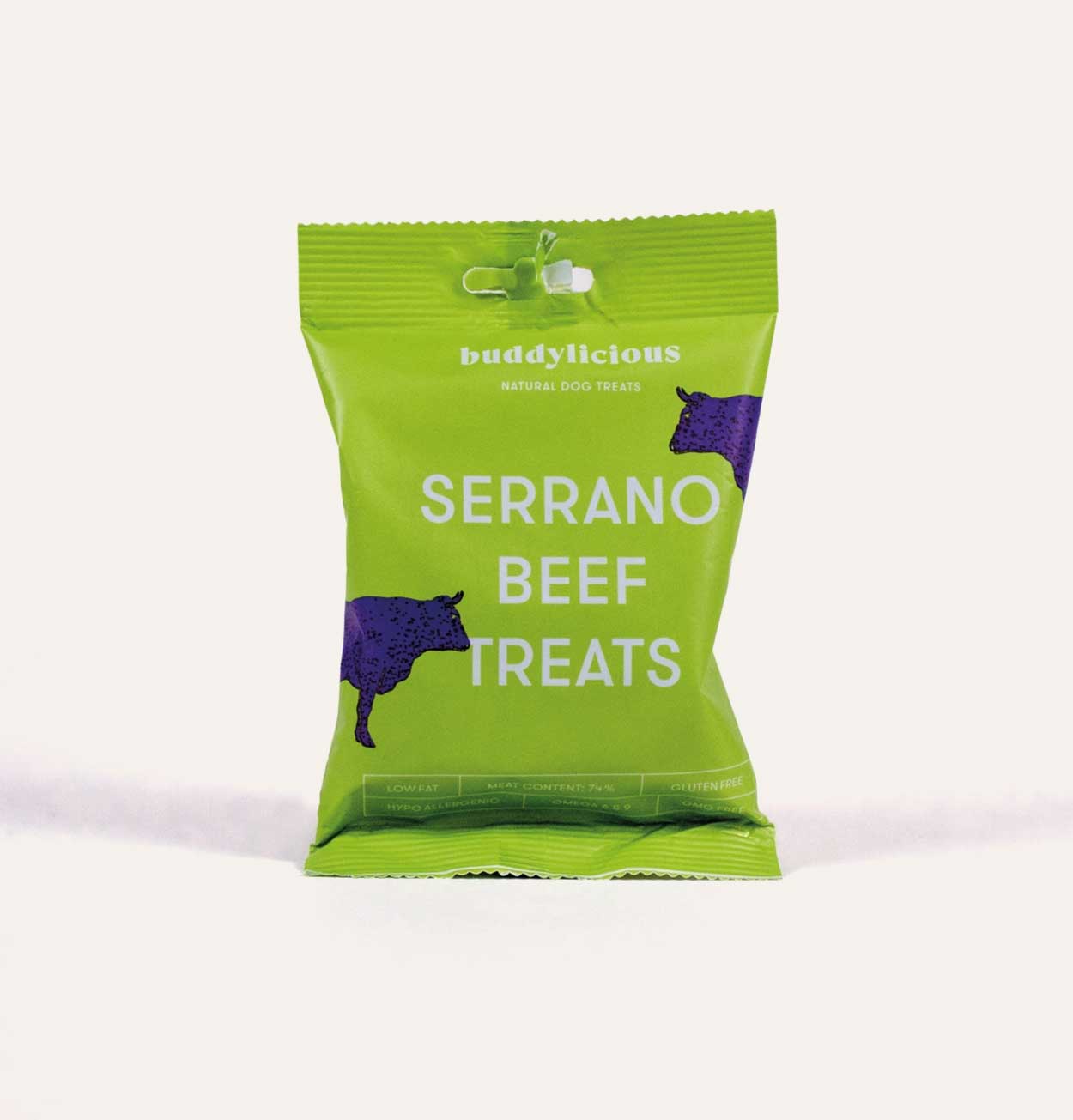 Buddylicious Natural Serrano Beef Healthy Dog Treats
