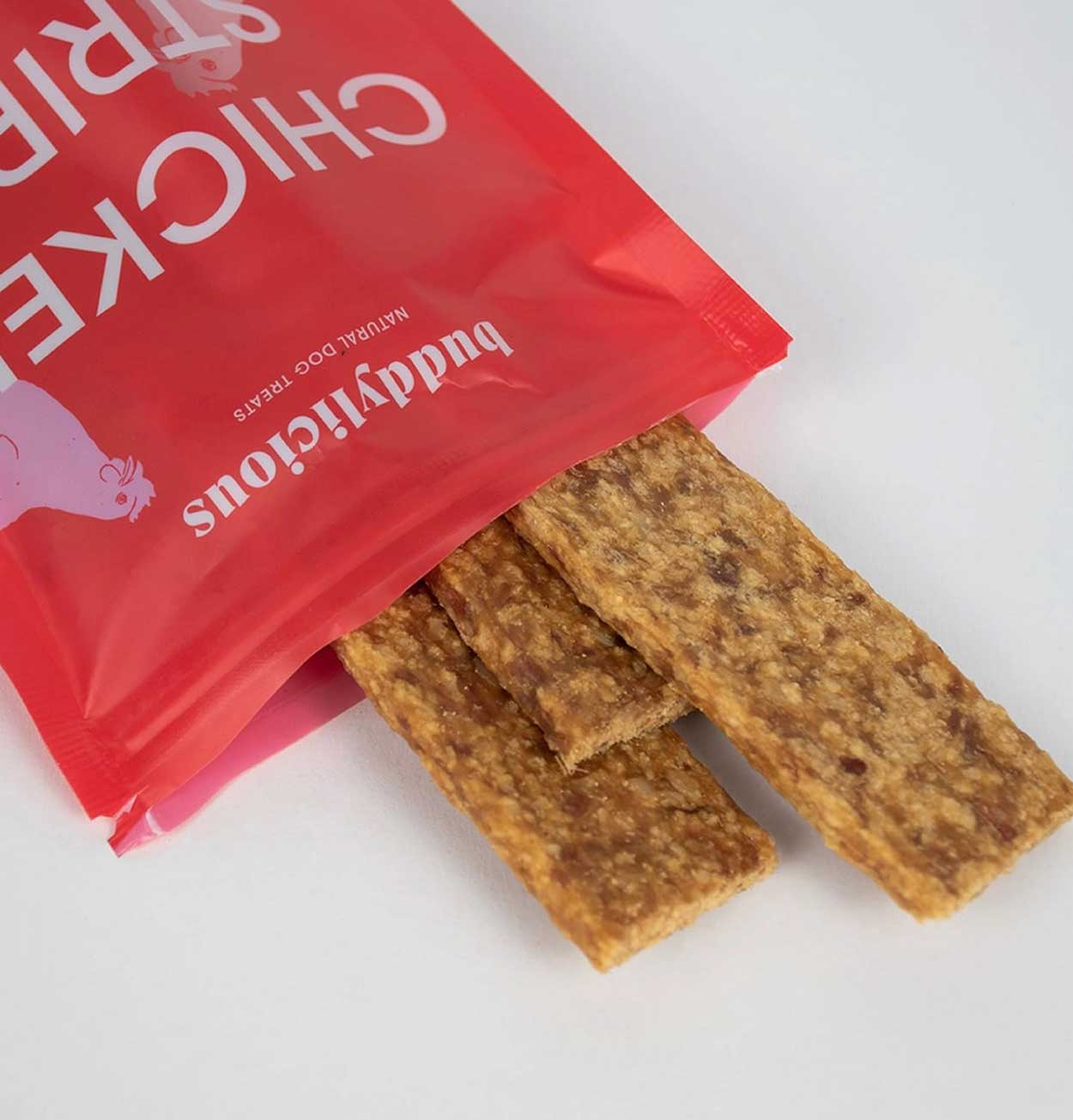 Buddylicious 100% Natural Chicken Strips Dog Treats