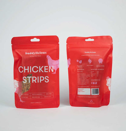 Buddylicious 100% Natural Chicken Strips Dog Treats