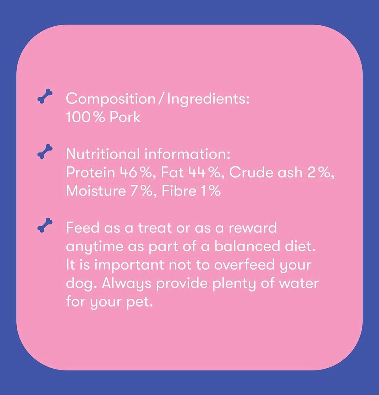 Buddylicious 100% Natural Pork Crunchies Dog Treats