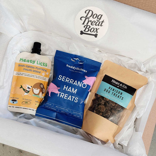 The Essential Dog Treat Box