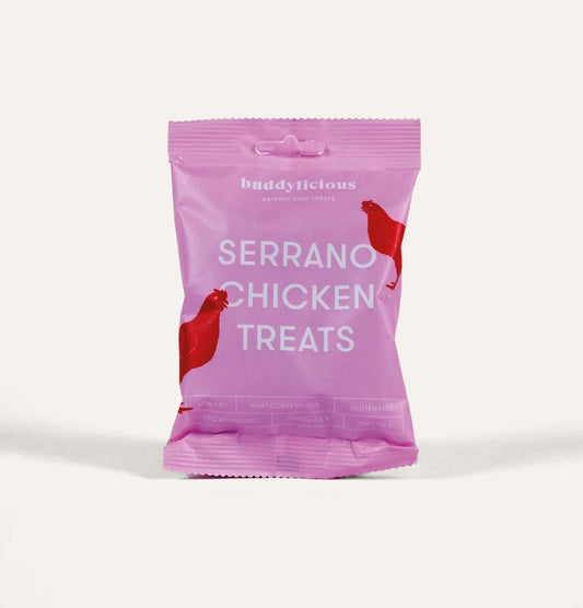 Buddylicious Natural Serrano Chicken Healthy Dog Treats
