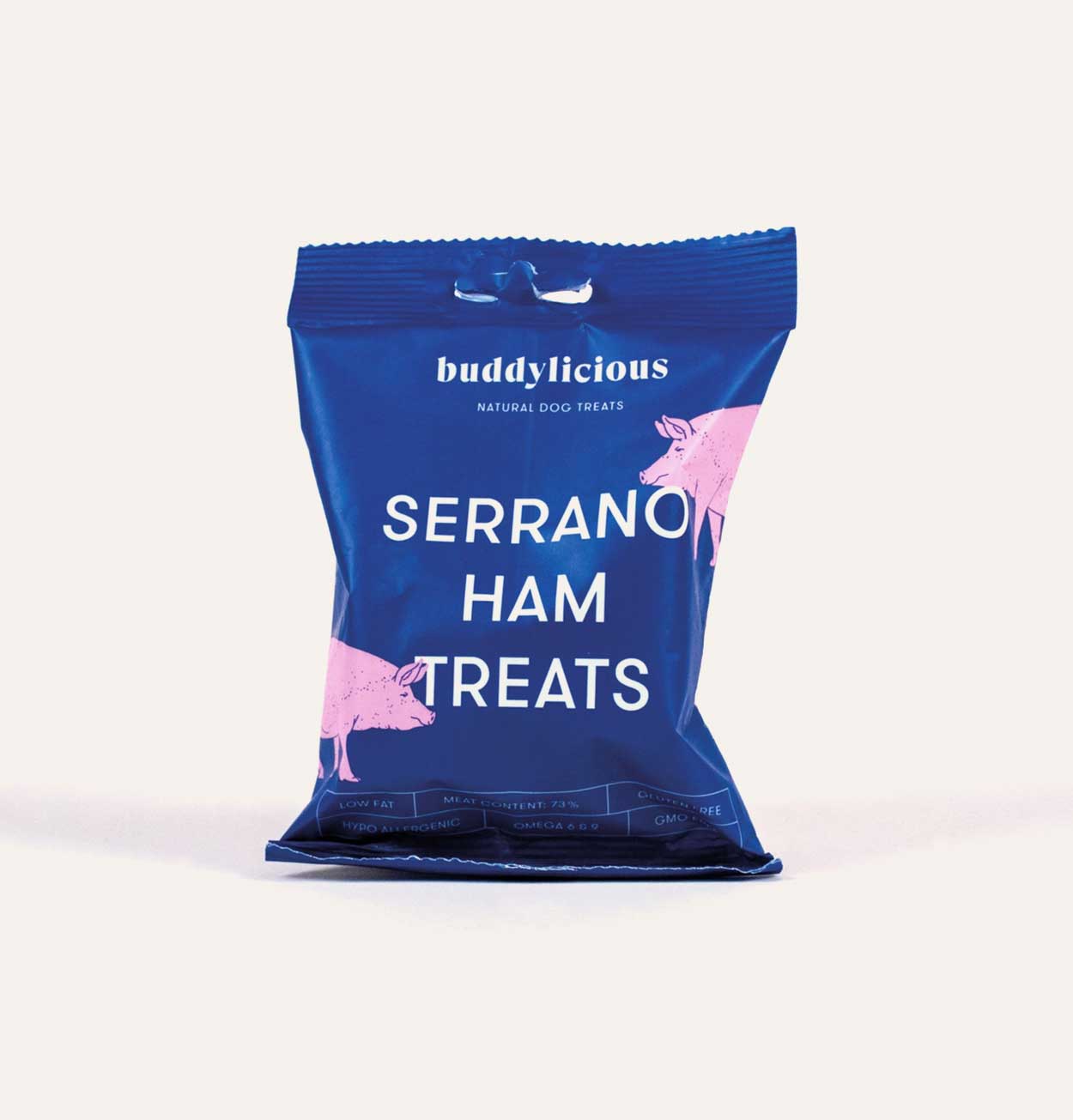 Buddylicious Natural Serrano Ham Healthy Dog Treats