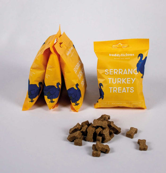 Buddylicious Natural Serrano Turkey Healthy Dog Treats