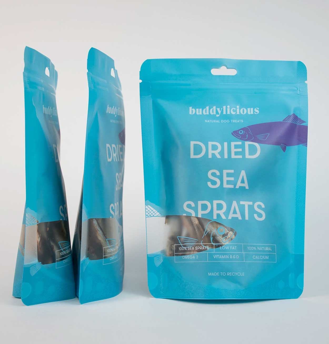 Buddylicious 100% Natural Sea Sprats Dog Treats